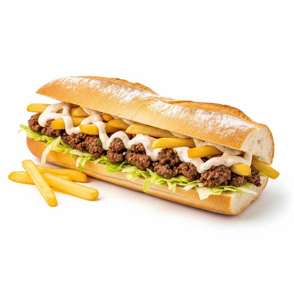 Sandwich Special Viande Hachée