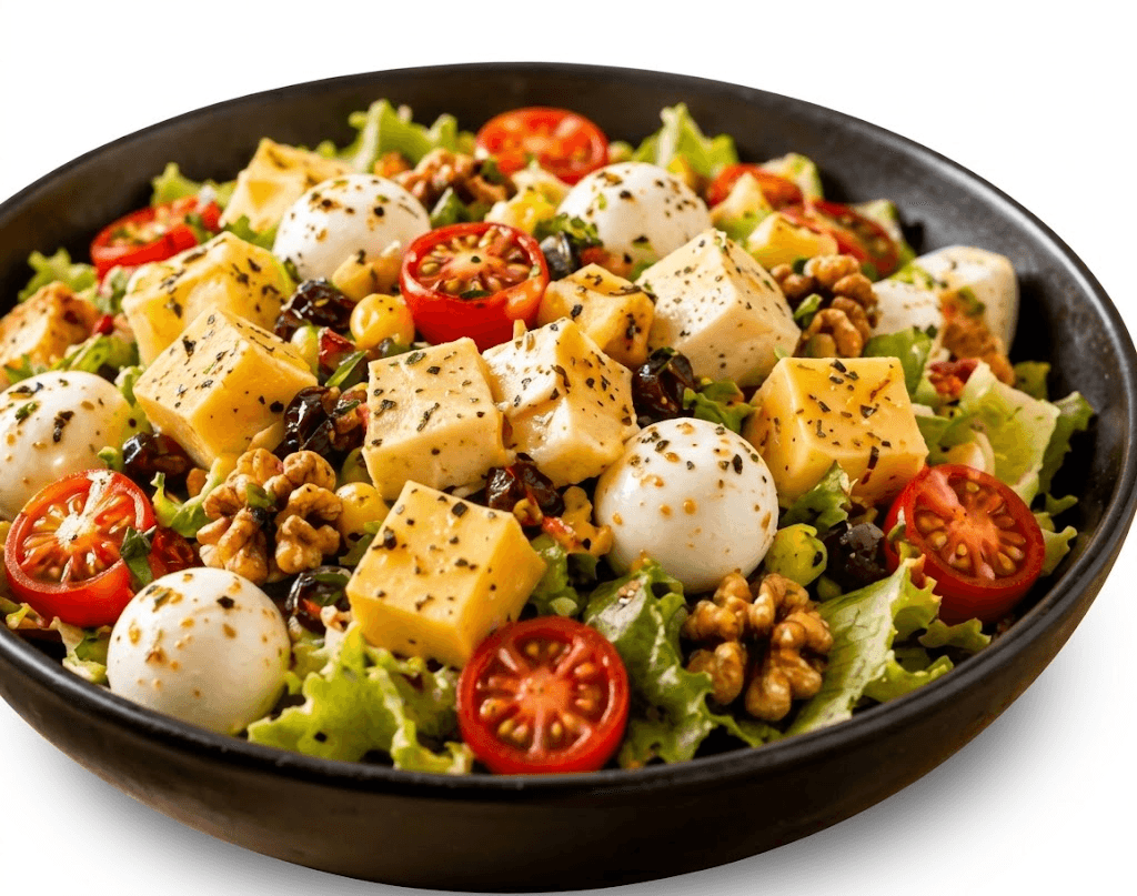 Salade Gourmande aux Fromages