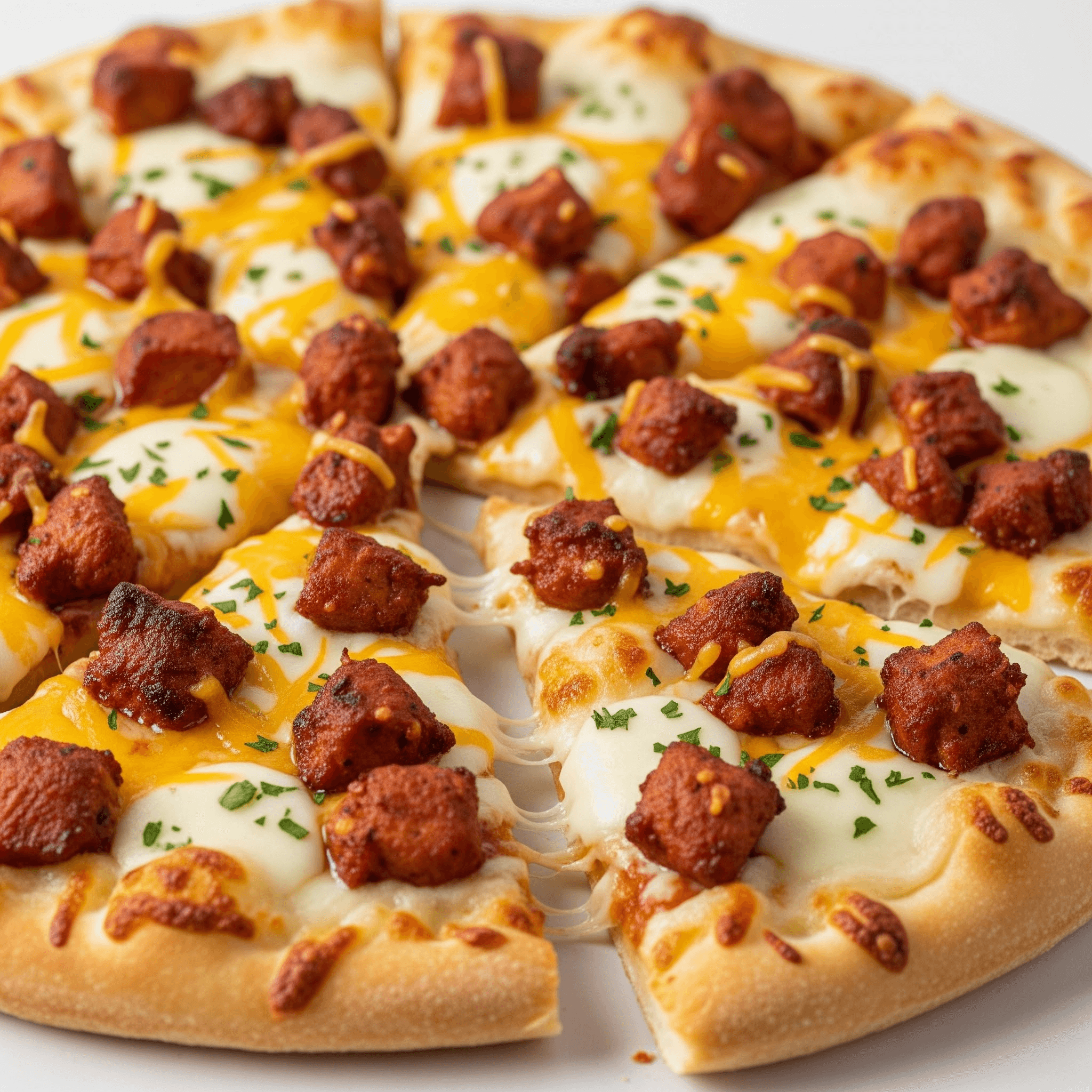 Pizza Poulet Fumé