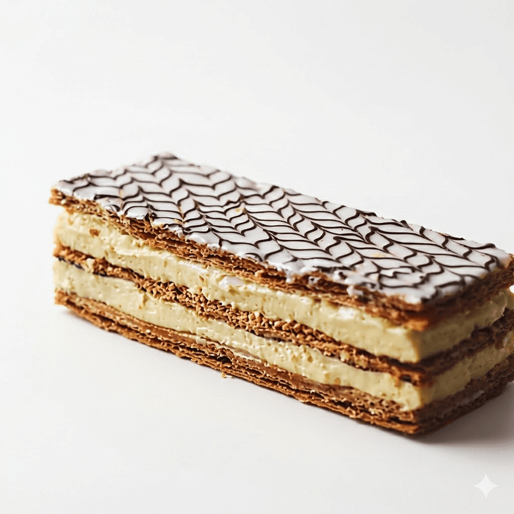 Millefeuille Vanille Caramel