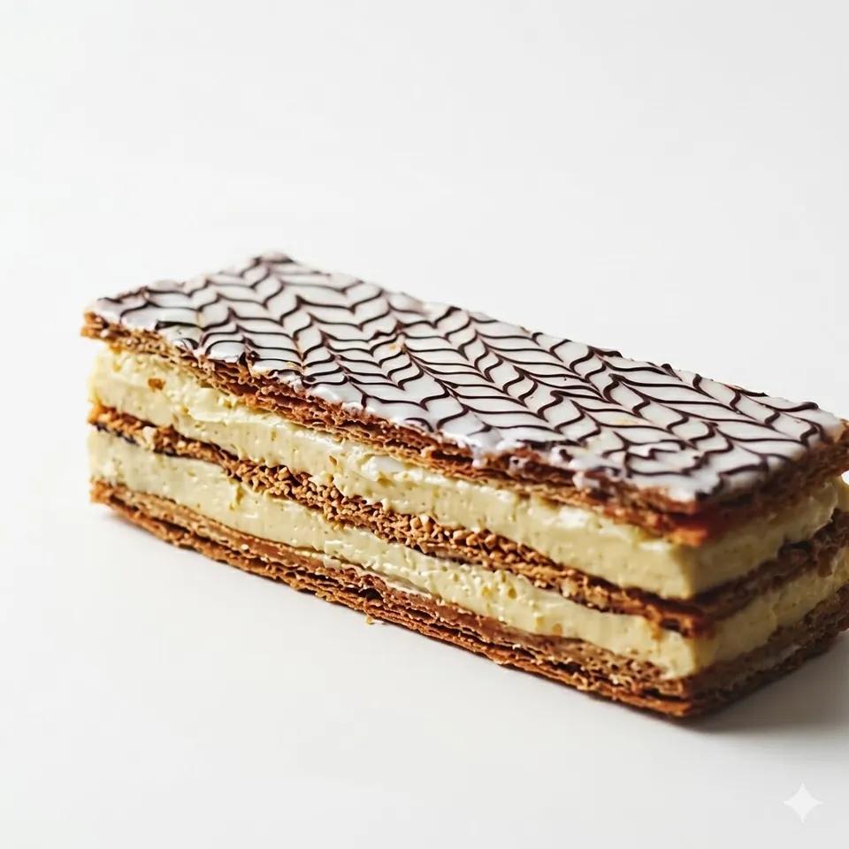 Millefeuille Vanille Caramel
