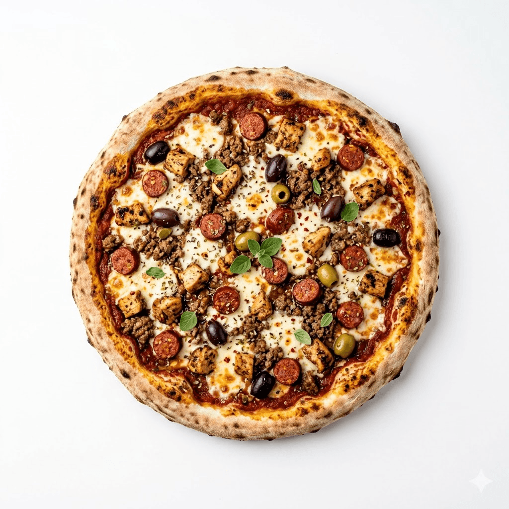 Pizza Boisé 3 Viandes