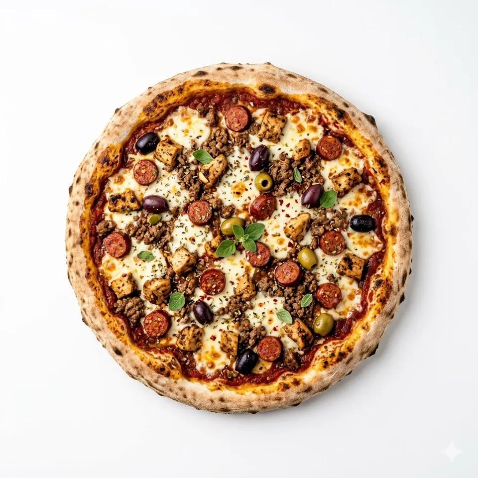Pizza Boisé 3 Viandes