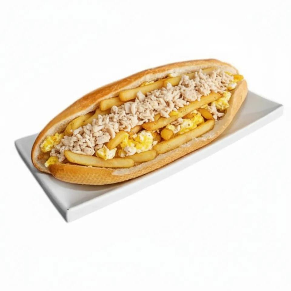 Sandwich Frites Omelette