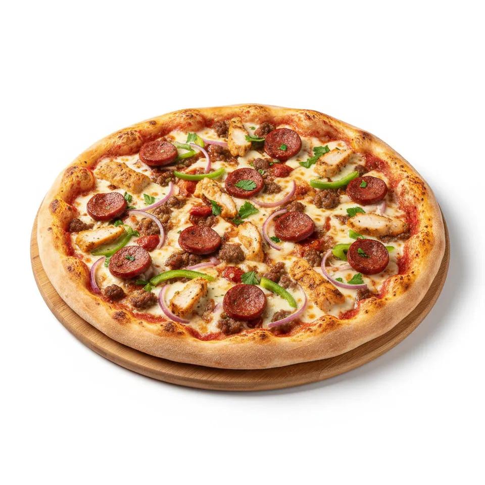 Pizza Merguez Poulet