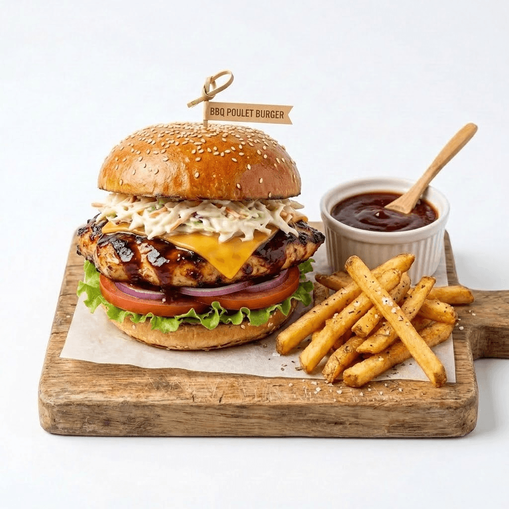 Burger Poulet BBQ