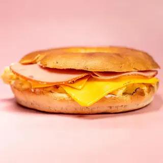 Bagel Egg Cream Cheese & Jambon & Cheddar