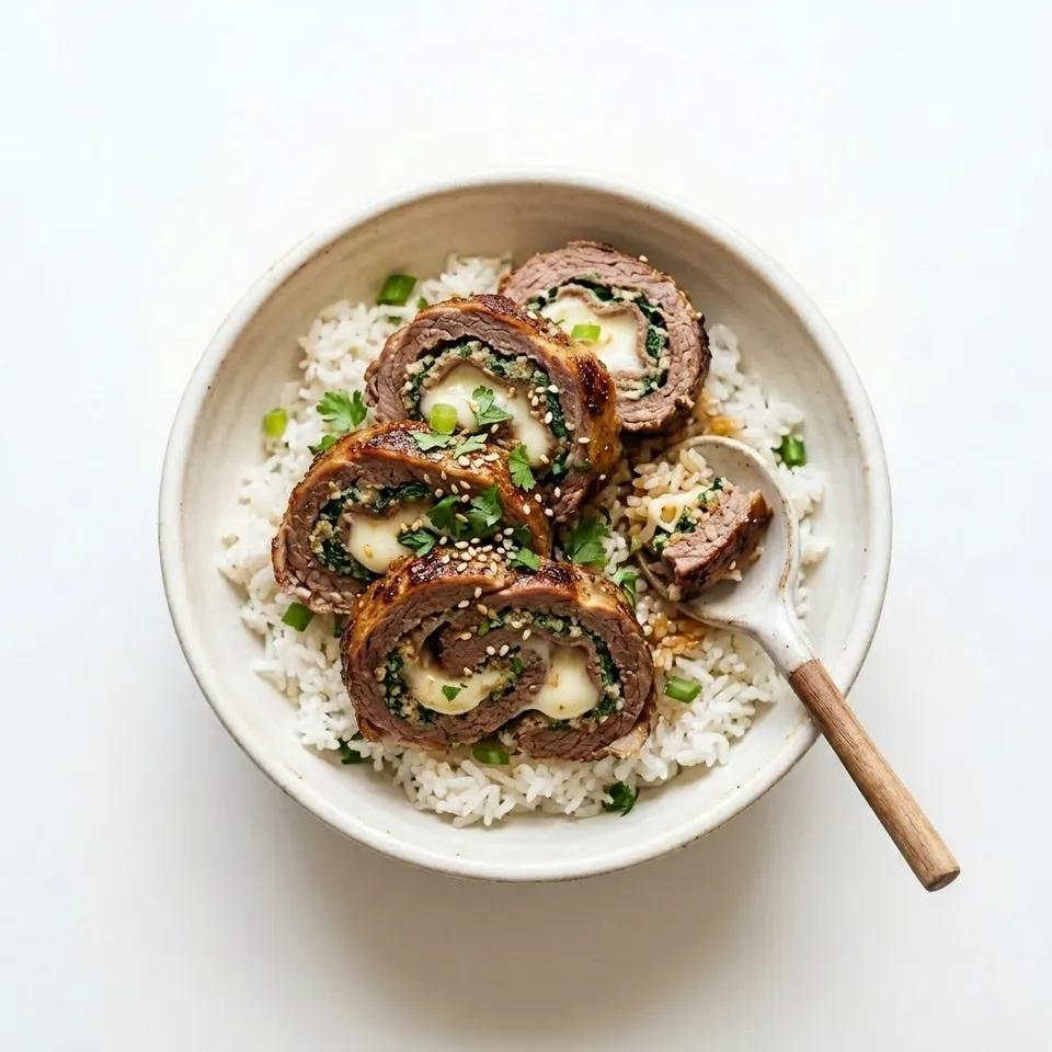 Roulé De Viande Au Mozzarella