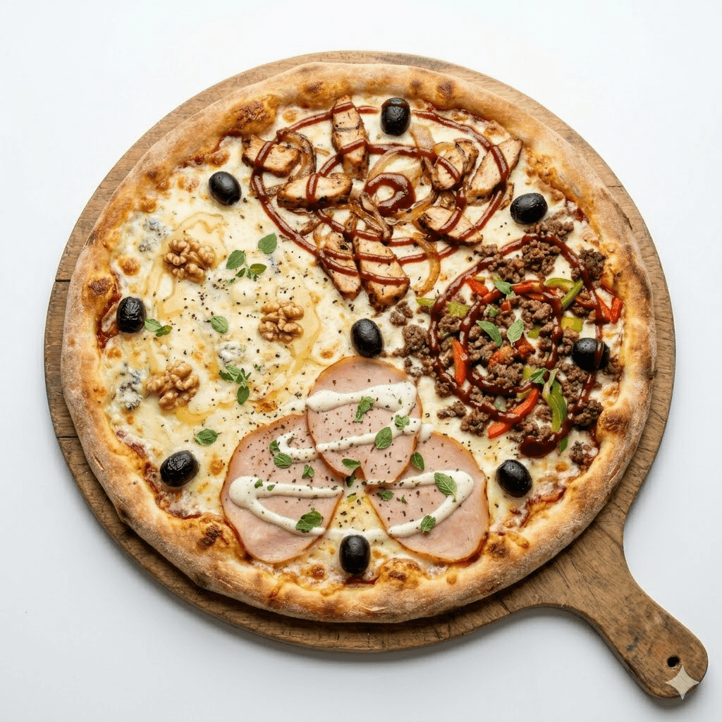 Pizza Quatre Saisons (Blanche)