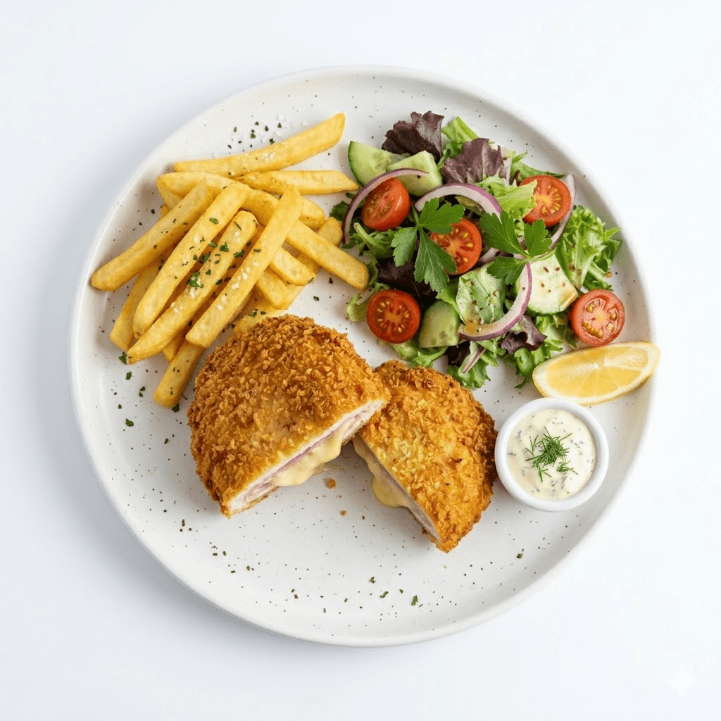Plat cordon bleu