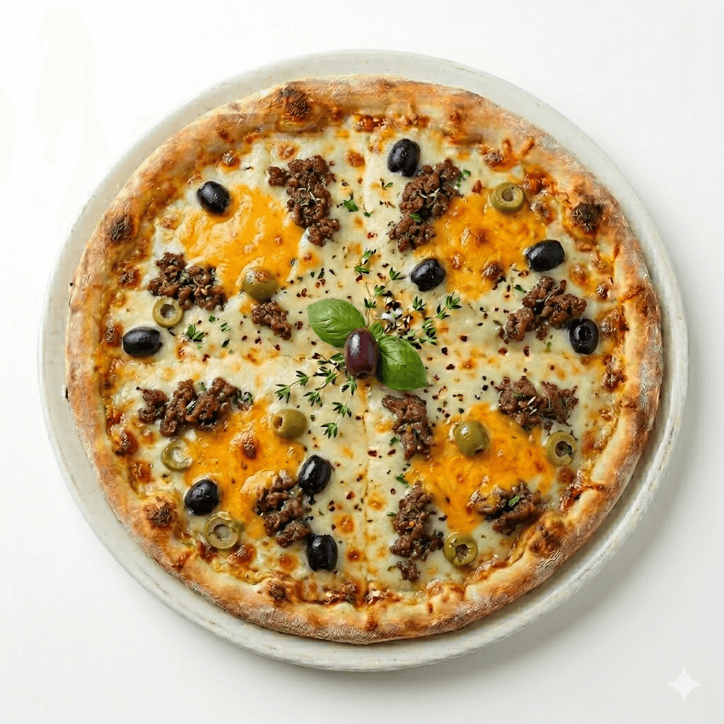 Pizza Boisée Viande Hachée