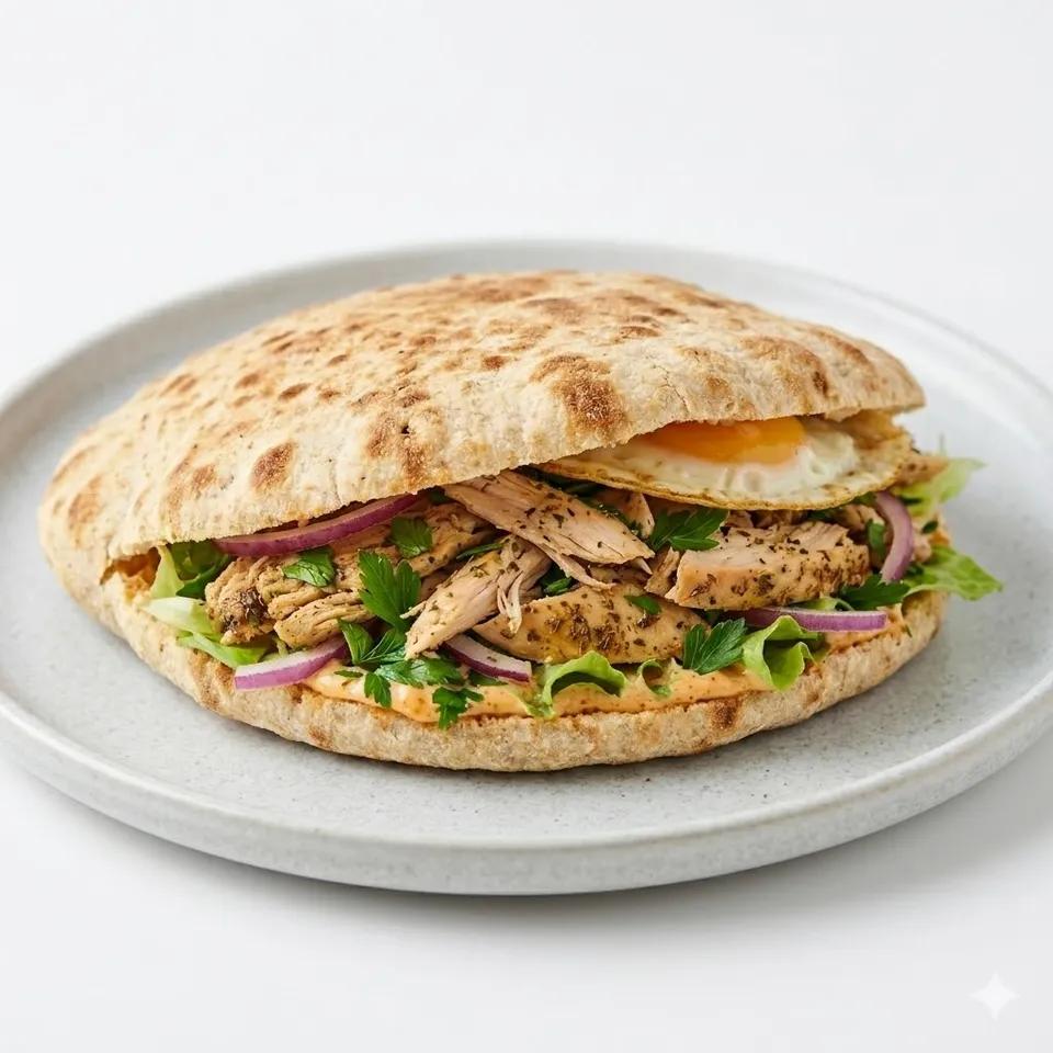 Chapati poulet