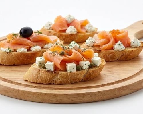 Bruschetta Saumon