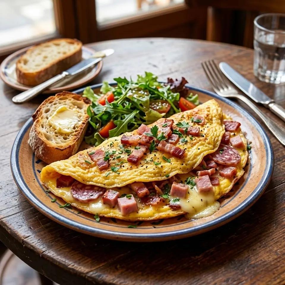Omelette À La Charcuterie