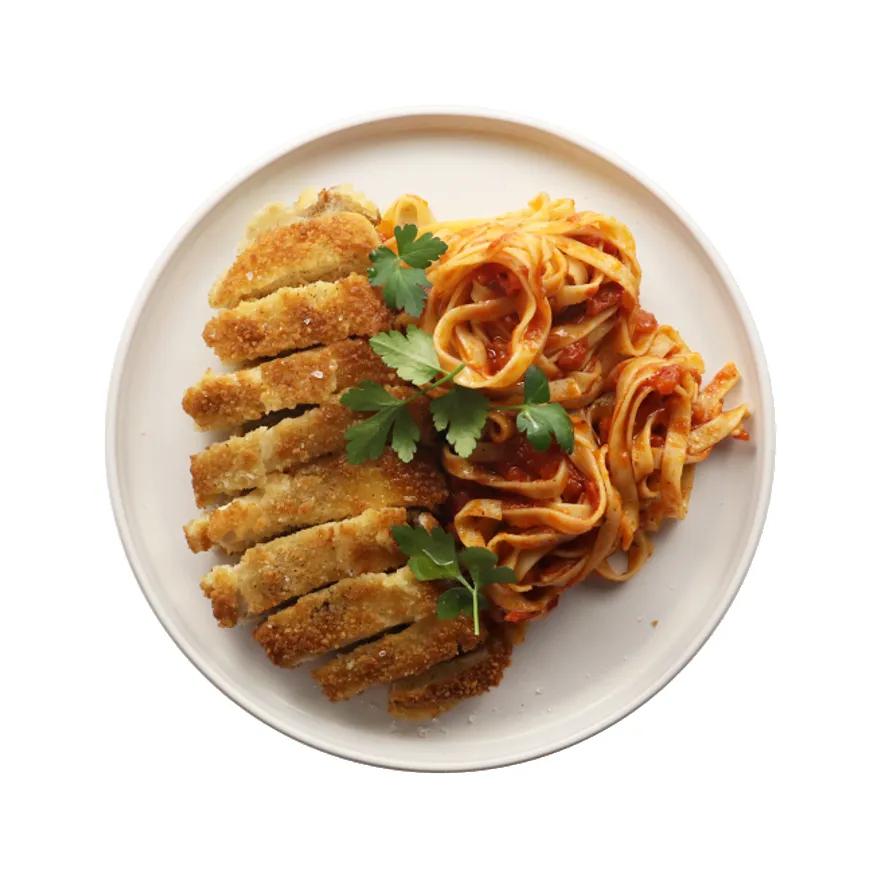Plat Poulet À La Milanaise