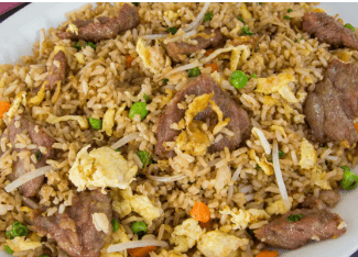 Riz Viande de Boeuf Sauté
