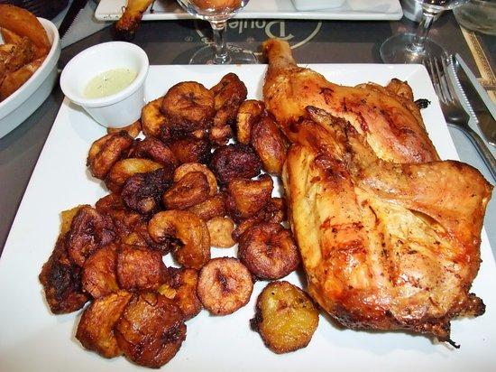 Demi Poulet Alloco + Coca