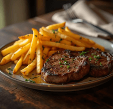 Viande de Boeuf & Frites