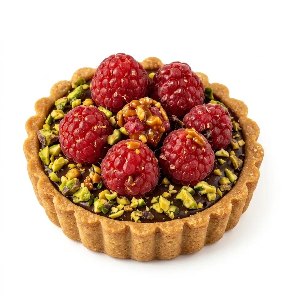 Tartelette Pistache Framboise