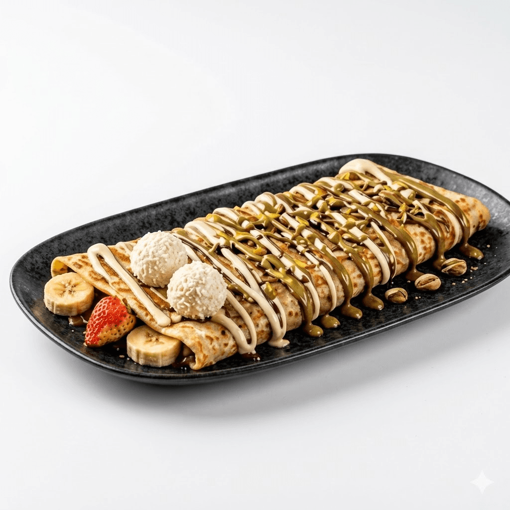 Crêpe Pistachio