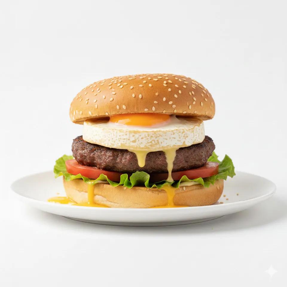 Burger Egg