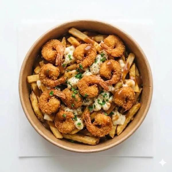 Poutine Crevettes