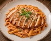 Pesto Rosso Escalope Panée