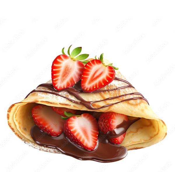 Crêpe croustillant Fraise
