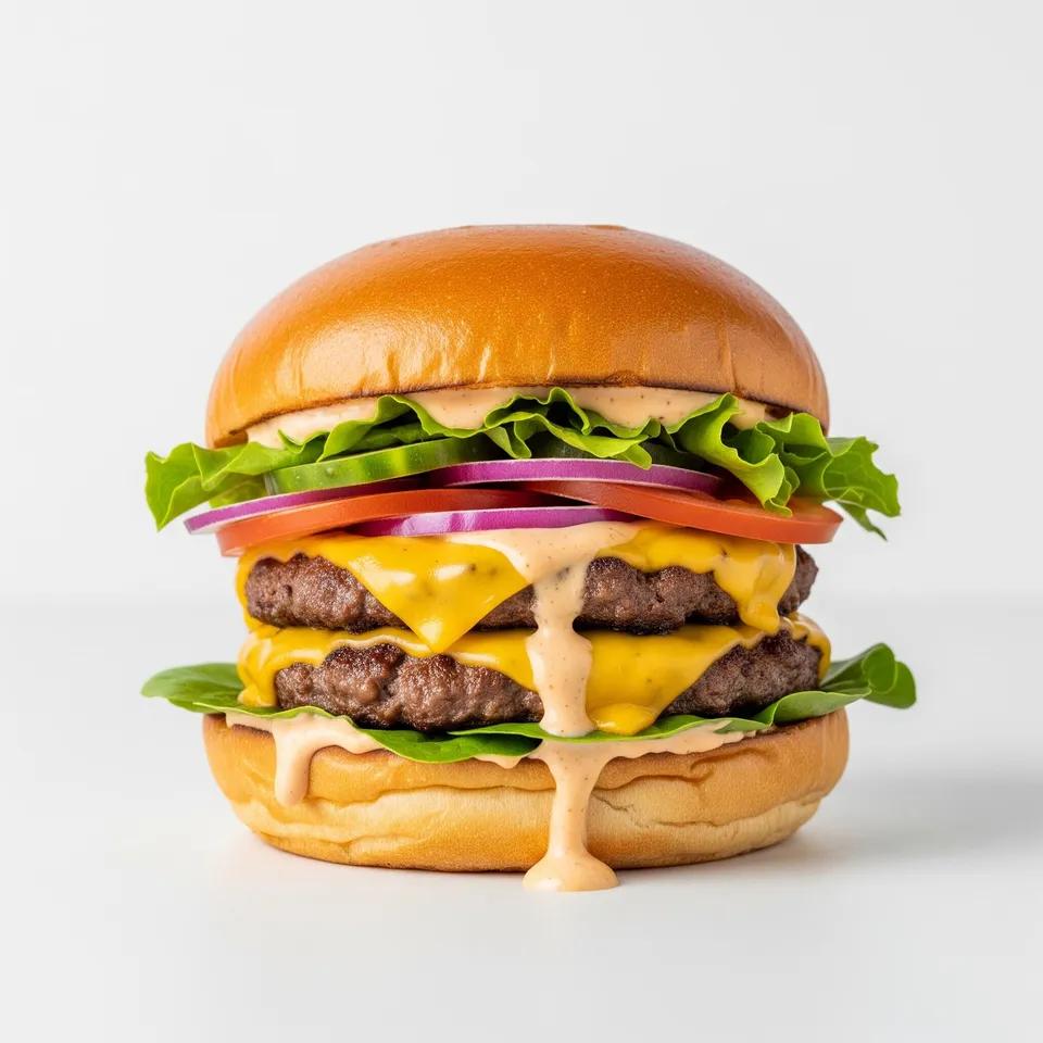 Burger Double Cheese