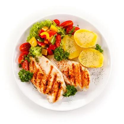 Plat Escalope Grillé