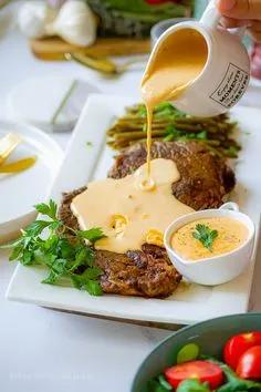 Entrecôte à La Sauce Roquefort
