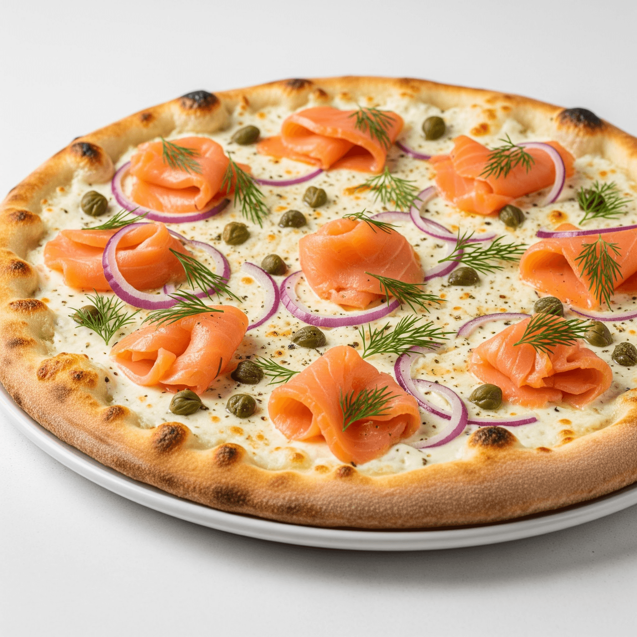 Pizza Saumon Fumé