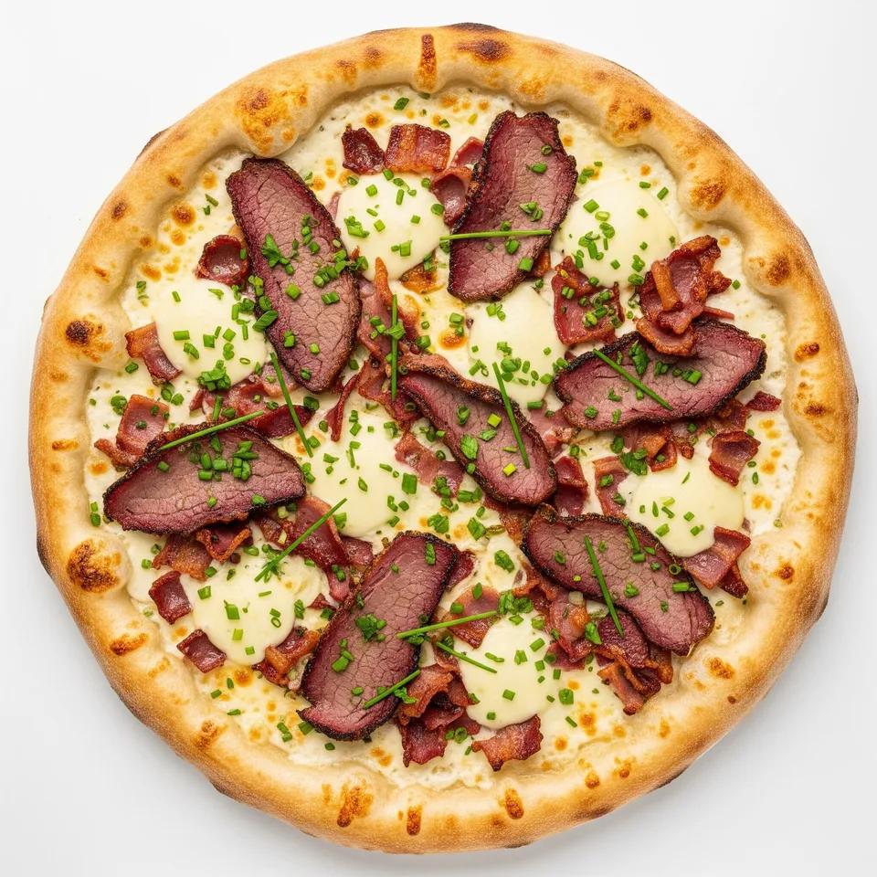 Pizza Viande Fumée