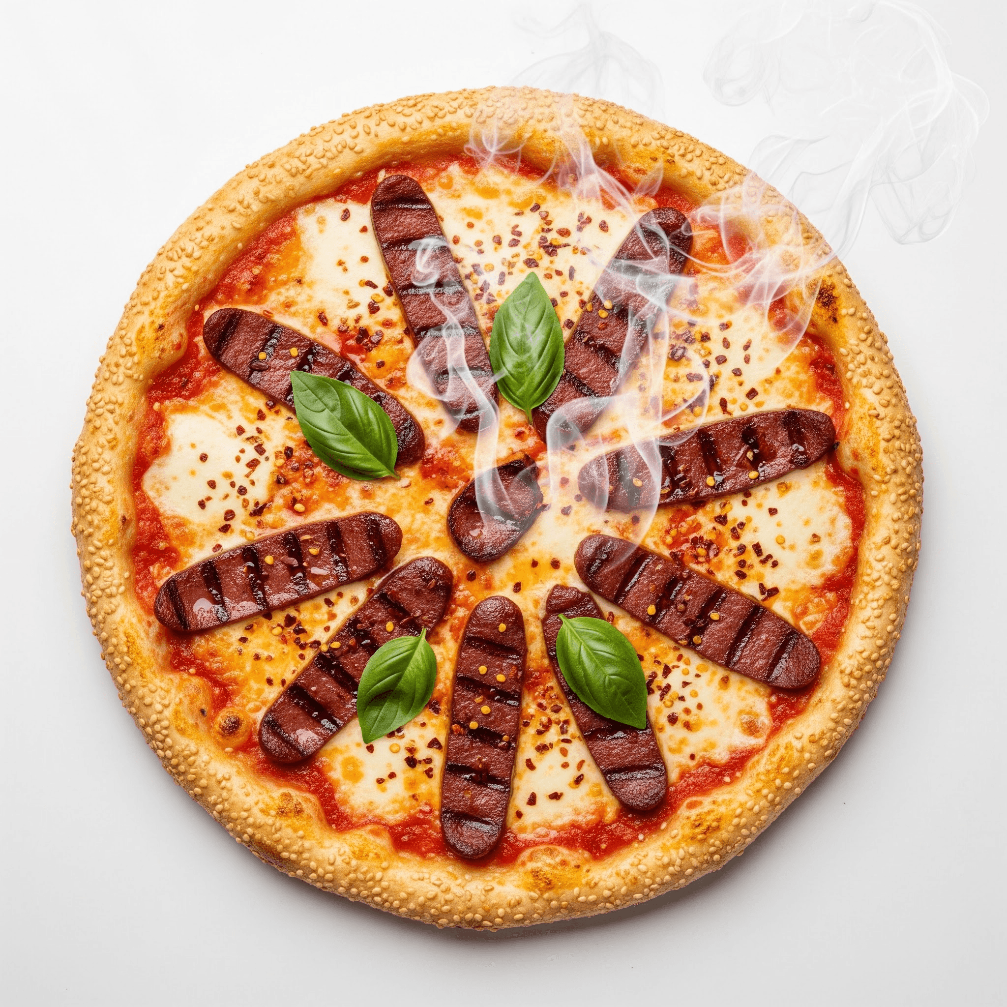 Pizza Merguez Fumé