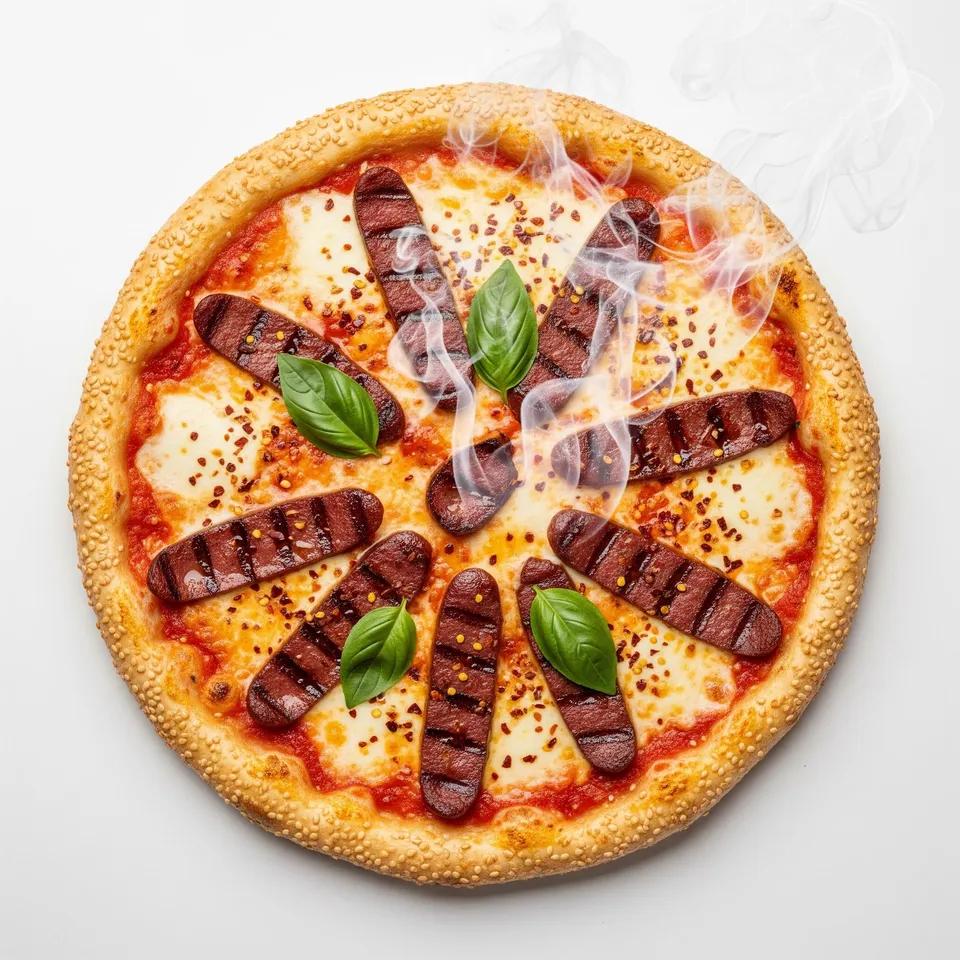 Pizza Merguez Fumé