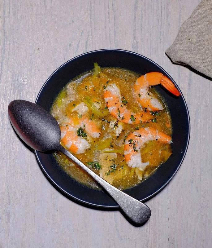 Soupe Miso aux Crevettes