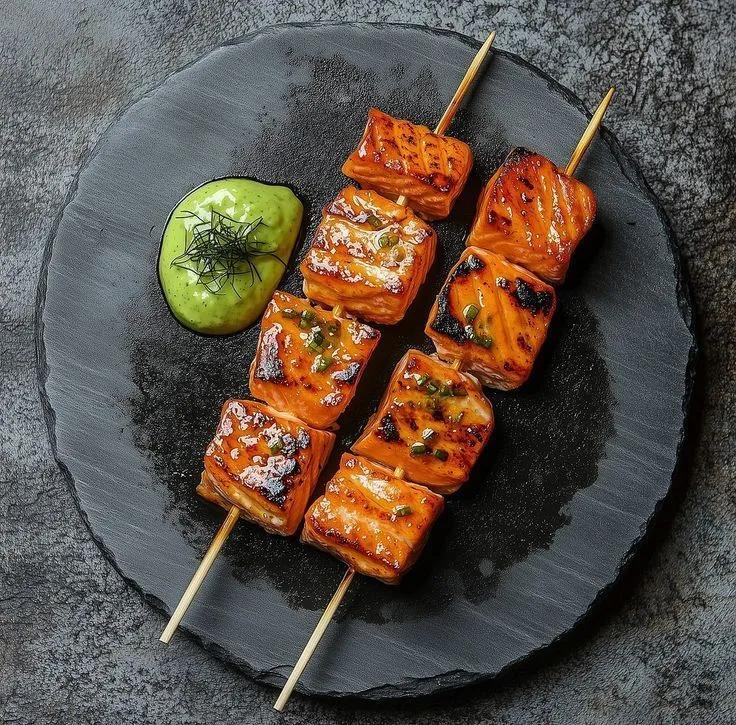 Brochettes de Saumon 3 Pièces