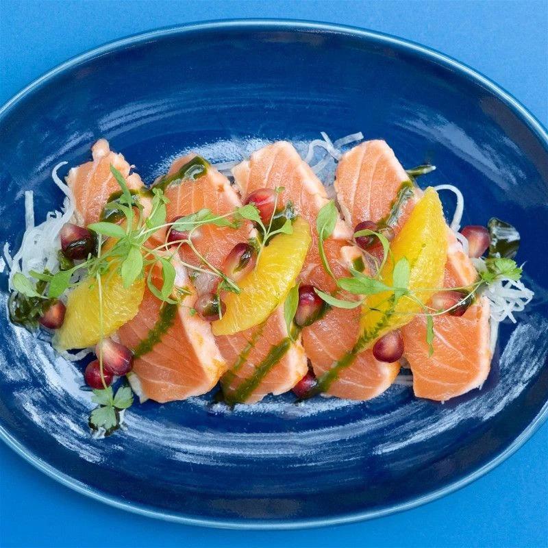 Tataki de Saumon 8 Pièces