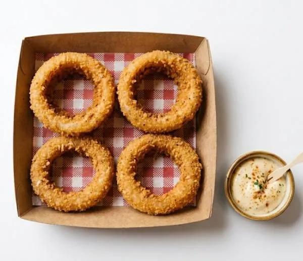 Onion rings (4 pièces)