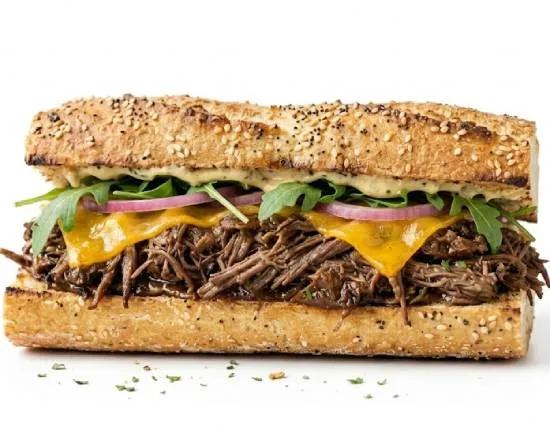 Sandwich Slow Cooked Beef