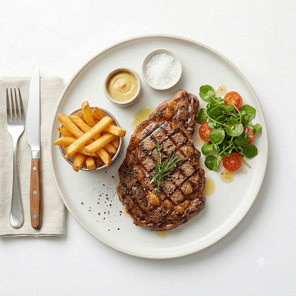 Entrecôte grillée façon bistrot