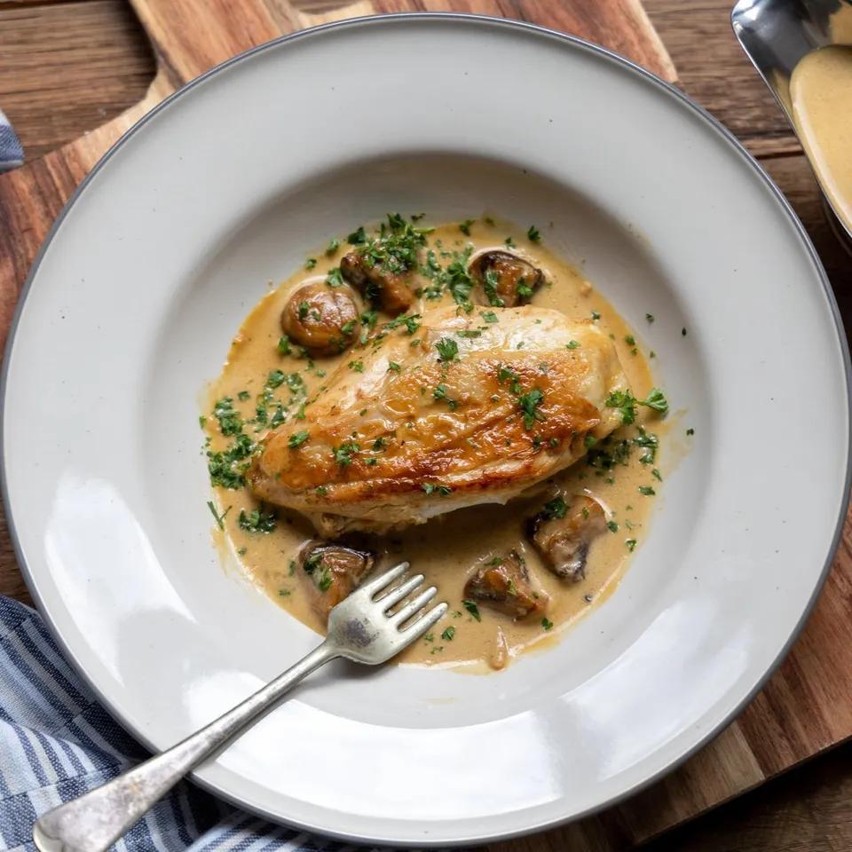 Poulet Créme Champignon