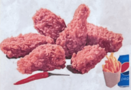 Menu 6 Spicy Wings
