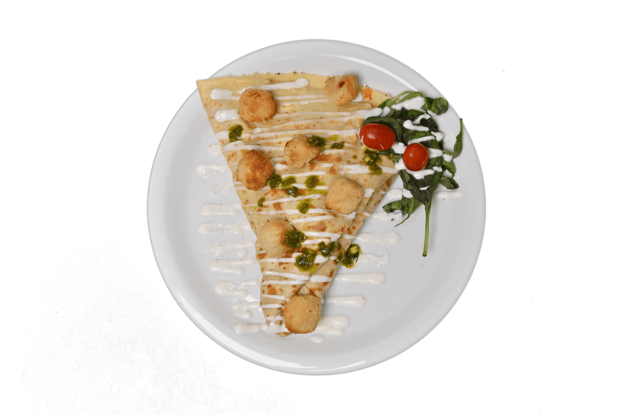 Crêpe Chicken Popcorn