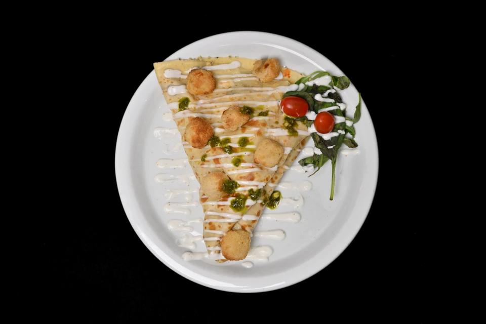 Crêpe Chicken Popcorn