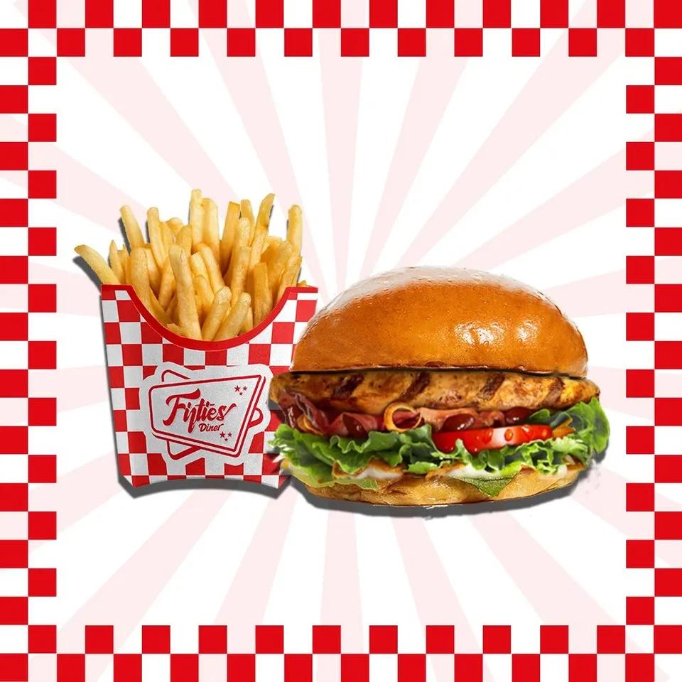 Grilled Chicken Burger