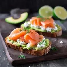 Bruschetta Saumon Avocat