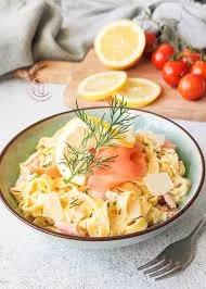 Tagliatelle au Deux Saumon