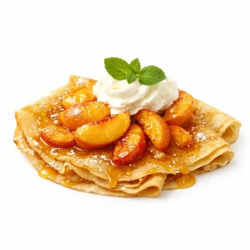 Crêpe pêche