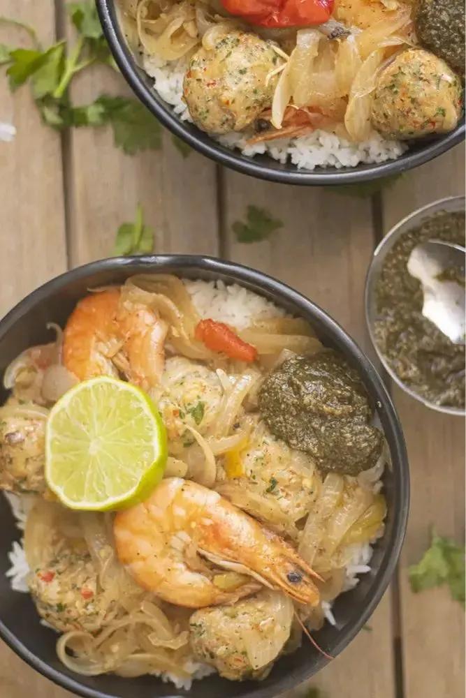 Yassa aux Crevettes